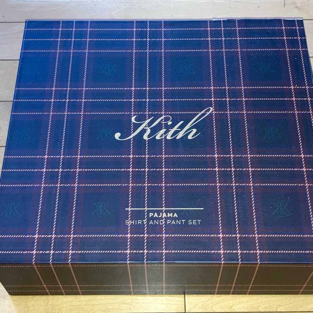 Kith men’s Script Pajama Set - black